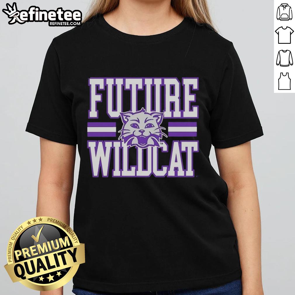 Good Kansas State Wildcats Future Wildcat Ladies Tee Good Kansas State Wildcats Future Wildcat Ladies Tee in purple, perfect for fans and stylish game day wear.