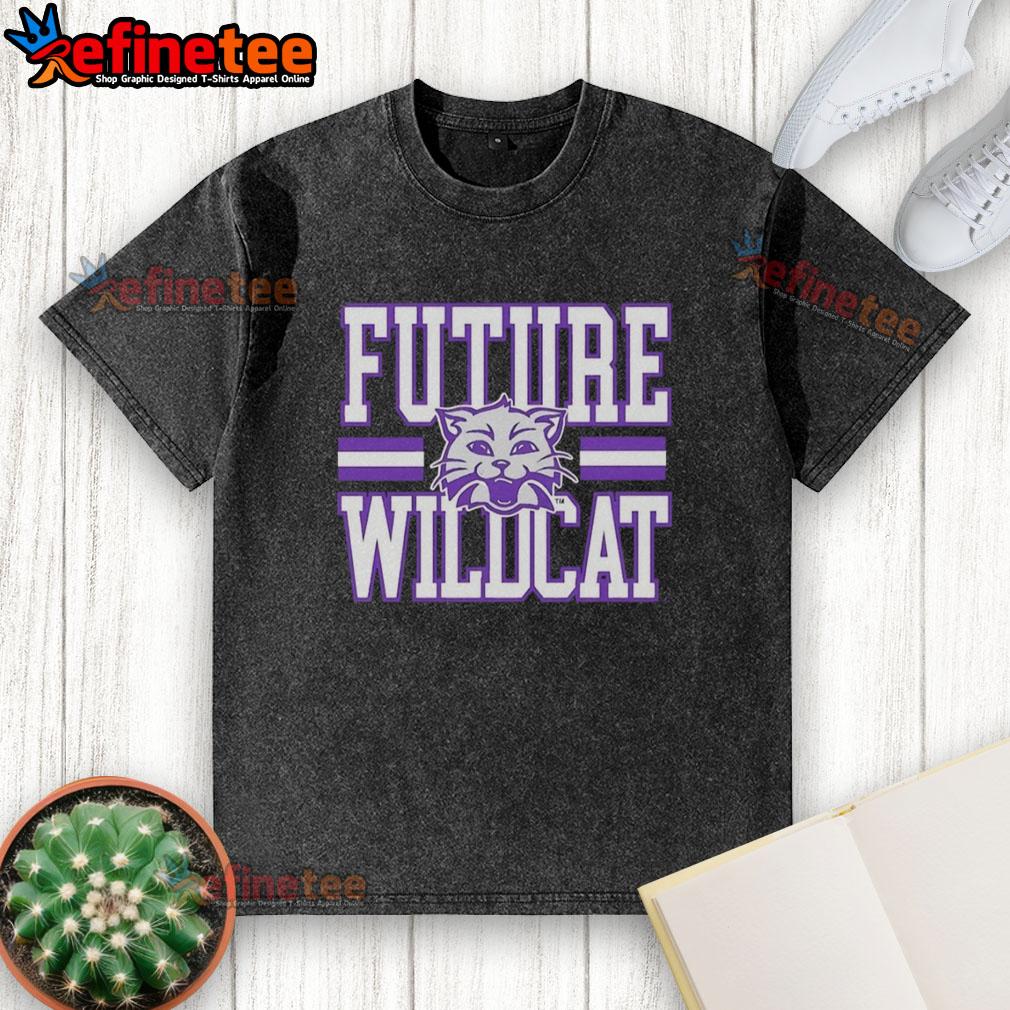 Good Kansas State Wildcats Future Wildcat Washed T Shirt Good Kansas State Wildcats Future Wildcat washed t-shirt in purple with logo, perfect for fans and casual wear.