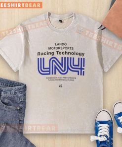 Good Lando Motorsports Racing Technology washed t-shirt featuring a stylish design for motorsport fans.