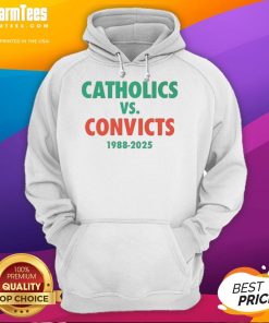 Good Lou Holtz Catholics vs Convicts hoodie featuring a bold design celebrating college football rivalry.