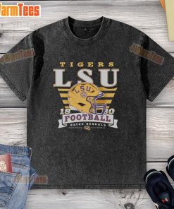 Good Louisiana State Tigers LSU Stripe Splash Washed T-Shirt in vibrant colors, perfect for LSU fans and game day style.