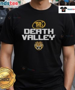 Good LSU Tiger The Death Valley T-Shirt featuring vibrant graphics for fans of Louisiana State University apparel.