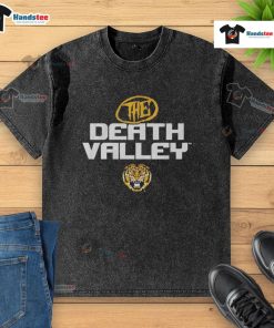 Good LSU Tiger The Death Valley washed t-shirt featuring vibrant colors and a comfortable fit for fans of LSU football.