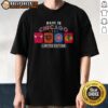 Good Made In Chicago sports T-shirt featuring Bulls, Bears, Cubs, and Blackhawks logos, perfect for Chicago fans.