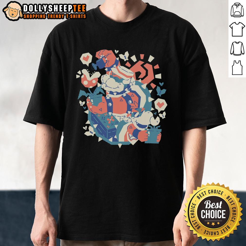 Good Mario Bowser From Seeds To Minions T Shirt Good Mario Bowser T-Shirt featuring fun designs from Seeds to Minions, perfect for gamers and fans alike.