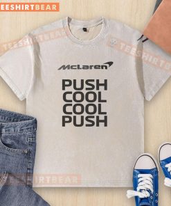 Good Martin Brundle Push Cool Cool Push Washed T-Shirt featuring a vintage design and soft fabric, perfect for casual wear.