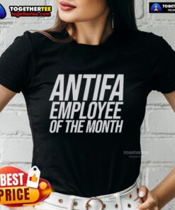 Good Melissa Waelchli Antifa Employee of the Month ladies tee featuring bold graphic design and vibrant colors.