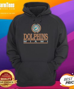 Stylish Good Miami Dolphins Crest Hoodie featuring the team logo, perfect for fans and cozy game day wear.