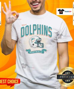 Good Miami Dolphins Prime Play T-Shirt featuring team colors and logo, perfect for fans supporting Miami Dolphins.