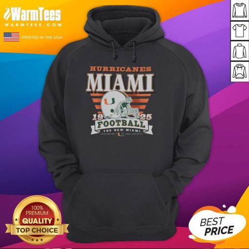 Good Miami Hurricanes Stripe Splash Hoodie featuring vibrant colors and stylish design for fans and casual wear.