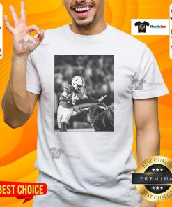 Good Miami Hurricanes vs South Florida Bulls photo t-shirt featuring vibrant team logos and dynamic game imagery.