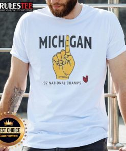 Good Michigan 97 Big Ten Conference T-Shirt featuring a classic design and vibrant colors for Michigan fans.