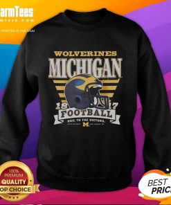 Good Michigan Wolverines Stripe Splash Sweatshirt featuring vibrant colors and a stylish design perfect for fans.