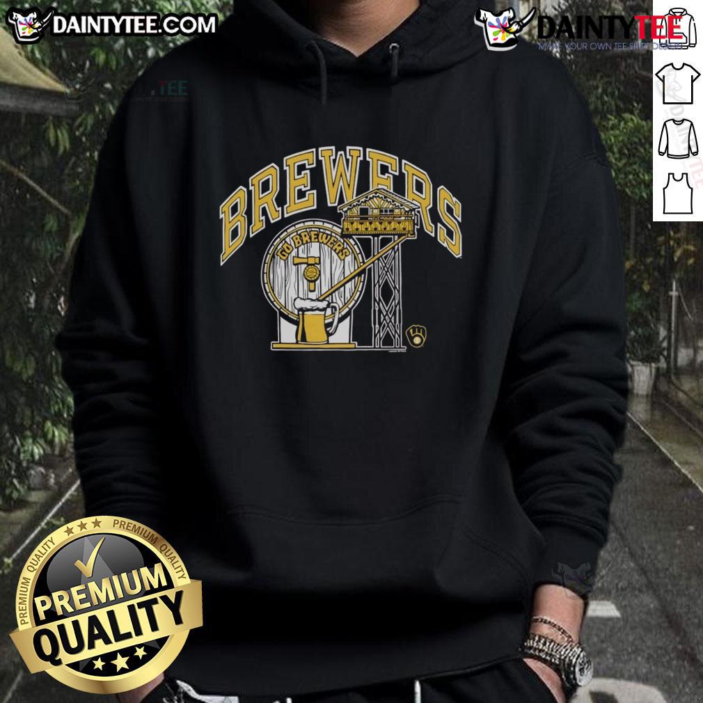 Good Milwaukee Brewers Go Brewers Hoodie Good Milwaukee Brewers Go Brewers hoodie featuring team colors and logo, perfect for fans supporting the Brewers.
