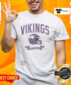 Good Minnesota Vikings Prime Play T-Shirt featuring vibrant team colors and logo, perfect for fans and game day wear.