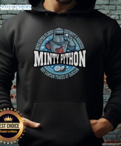 Good Minty Python Monty Python Hoodie featuring vibrant design and cozy fit, perfect for fans of the classic comedy.