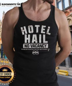 Good Mississippi State Football No Vacancy at the Hotel Hail tank top featuring team colors and logo design.