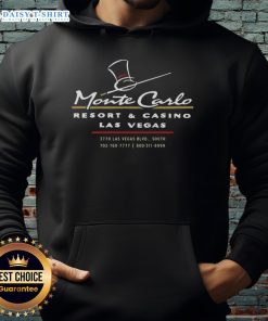 Good Monte Carlo Las Vegas vintage hoodie featuring classic logo design, perfect for retro fashion lovers.