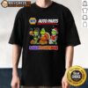Good Napa Auto Parts X Grinch cosplay T-shirt for Hallothanksmas, featuring festive design and vibrant colors.