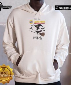 Good NAPA Auto Parts x Snoopy I'm The Witch Halloween Hoodie featuring vibrant graphics and a cozy design.