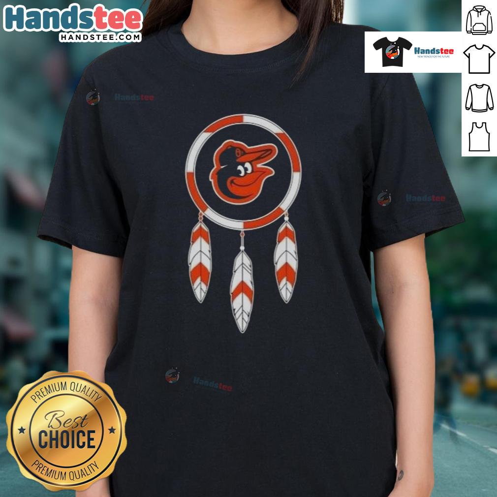 Good Native American Indians X Baltimore Orioles Baseball Ladies Tee Good Native American Indians X Baltimore Orioles baseball ladies tee featuring vibrant graphics and a stylish fit.