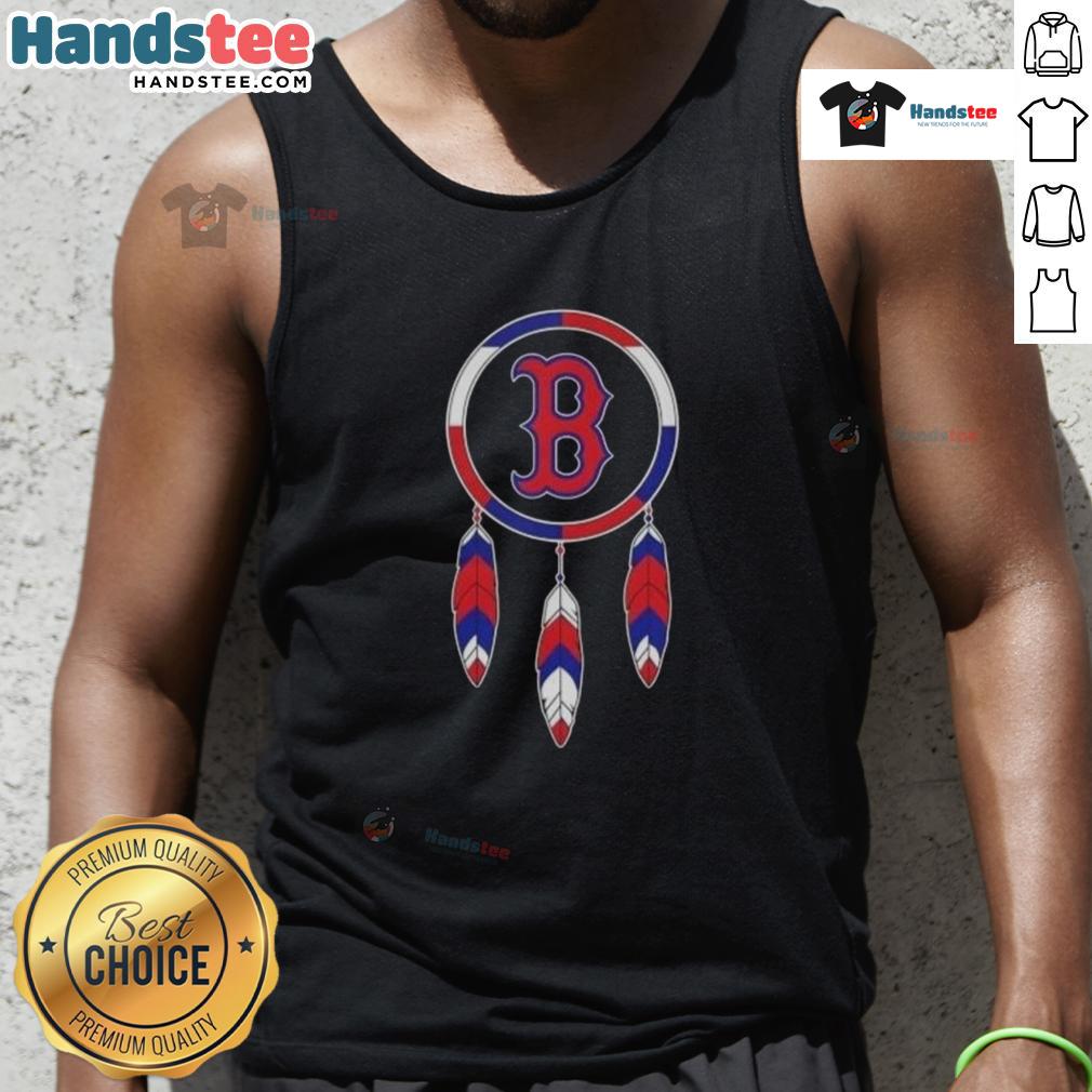 Good Native American Indians X Boston Red Sox Baseball Tank Top