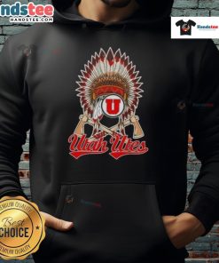 Good Native American X Utah Utes hoodie featuring vibrant colors and traditional designs, perfect for fans and cultural appreciation.