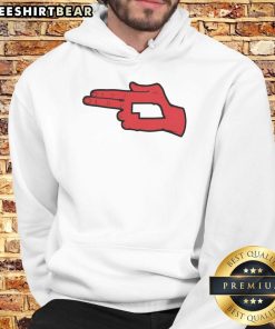 Good Nebraska State Fingers Hoodie featuring a stylish design celebrating Nebraska pride and comfort.
