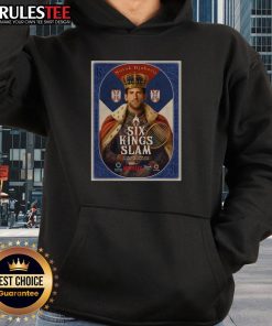 Good Novak Djokovic Six Kings Slam 2025 Riyadh Season tennis hoodie featuring stylish design and vibrant colors.
