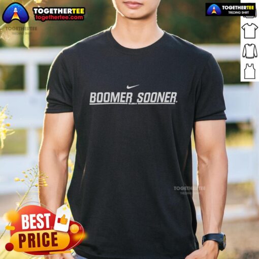 Good Oklahoma Sooners 2000s Boomer Sooner vintage T-shirt featuring iconic logo and retro design, perfect for fans.