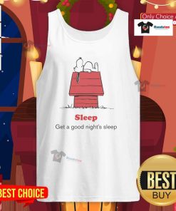Good Peanuts x American Red Cross tank top promoting good night's sleep with stylish design and comfortable fit.