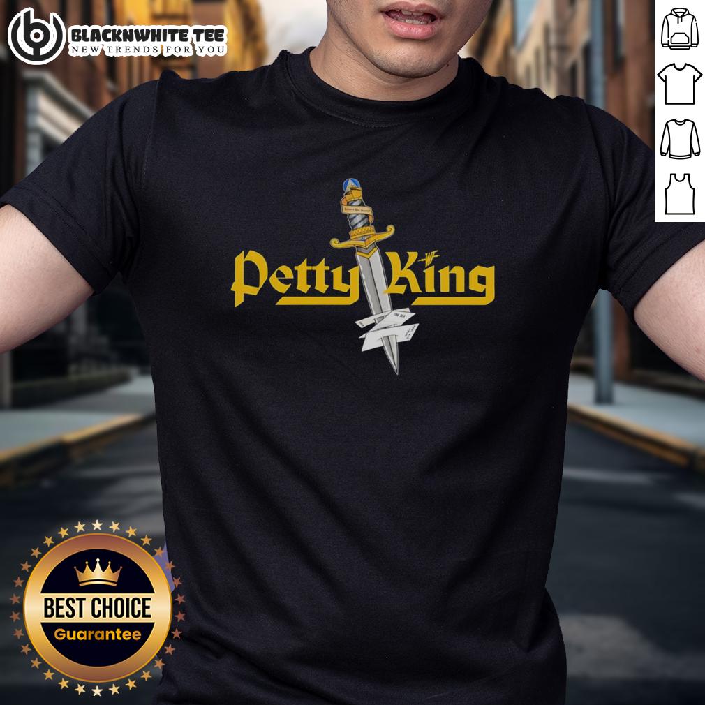 Good Petty King Knife Logo T Shirt Good Petty King Knife Logo T-Shirt featuring a bold knife graphic and stylish design for knife enthusiasts.