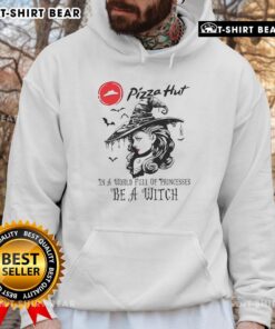 Good Pizza Hut Halloween hoodie featuring a witch design, perfect for celebrating Halloween in style.