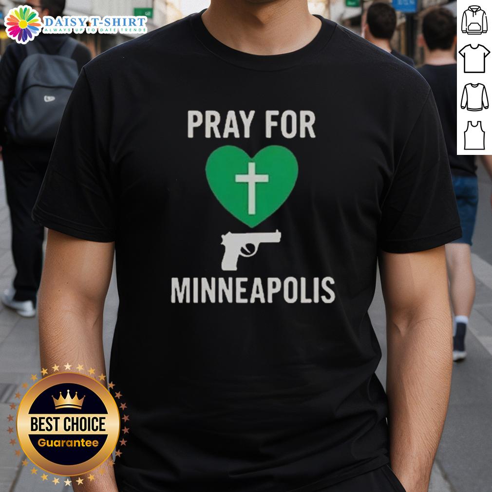 Good Pray For Minneapolis Annunciation Catholic School T Shirt Alt Text: Good Pray For Minneapolis Annunciation Catholic School T-Shirt featuring a vibrant design and school logo.