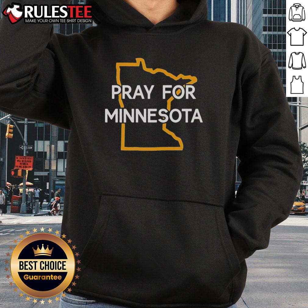 Good Pray For Minnesota State Outline Hoodie Good Pray For Minnesota State Outline Hoodie featuring a stylish design showcasing the state of Minnesota.