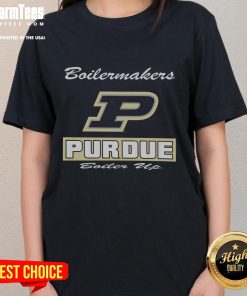 Good Purdue Boilermakers Waver Ladies Tee featuring team colors and logo, perfect for fans and casual wear.