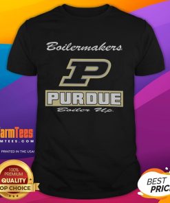 Good Purdue Boilermakers Waver T-Shirt in black featuring bold team logo, perfect for fans supporting Purdue sports.