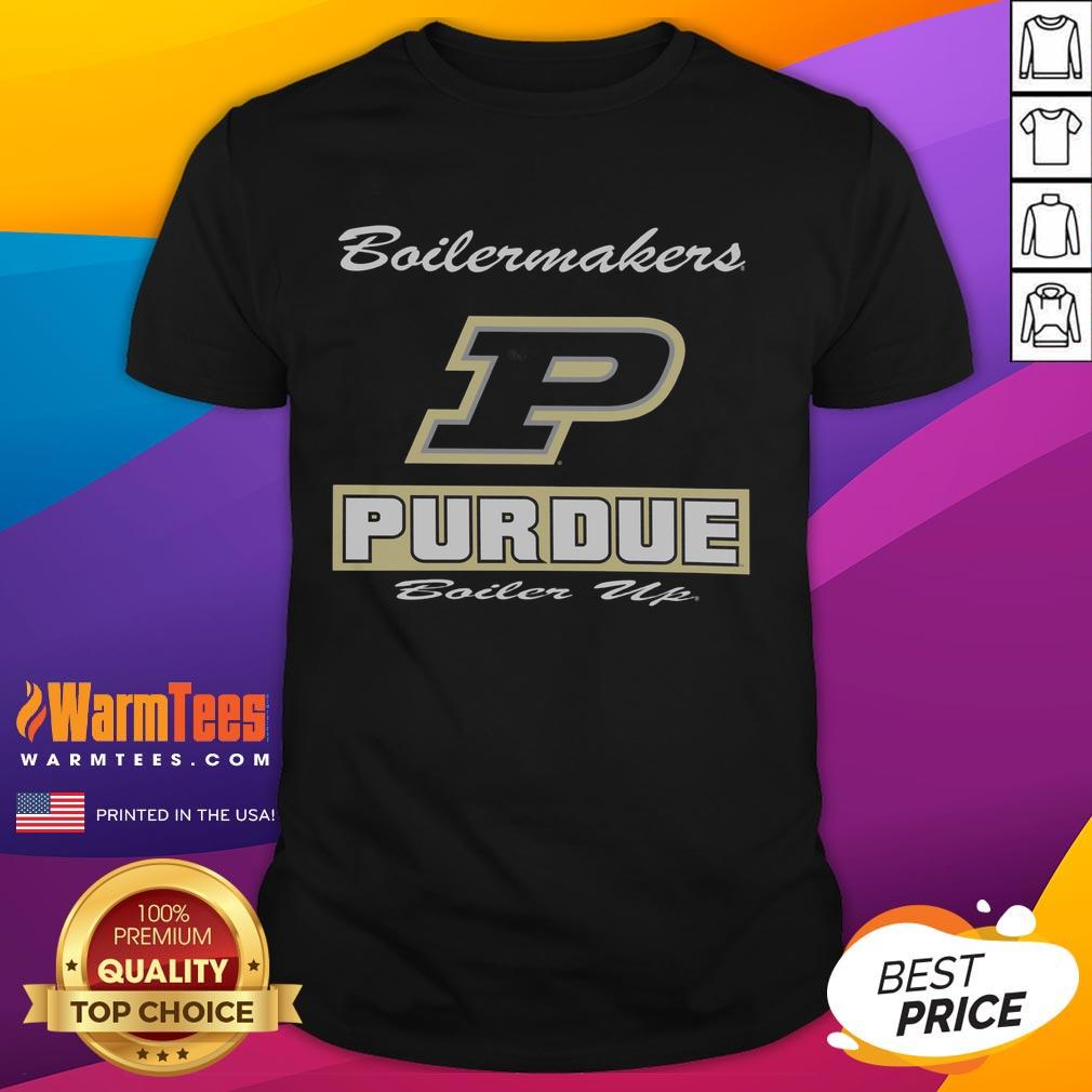 Good Purdue Boilermakers Waver T Shirt Good Purdue Boilermakers Waver T-Shirt in black featuring bold team logo, perfect for fans supporting Purdue sports.