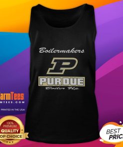 Good Purdue Boilermakers Waver Tank Top featuring school colors and logo, perfect for fans and game day wear.