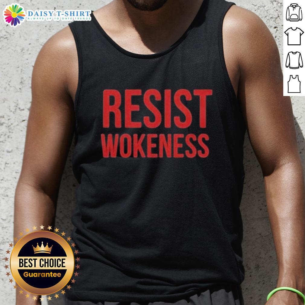 Good Resist Wokeness Vote Republican 2025 Tank Top Good Resist Wokeness Vote Republican 2025 tank top featuring bold text and a stylish design for political activism.