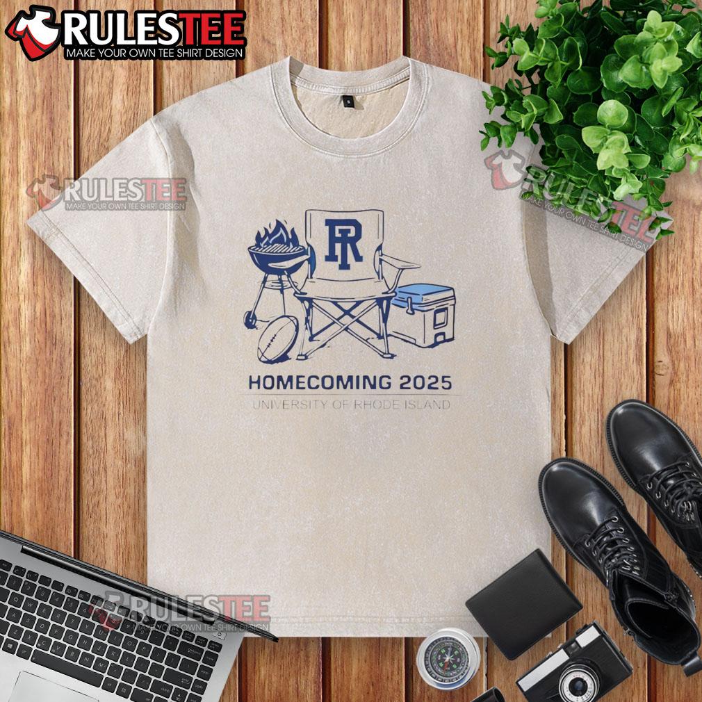 Good Rhode Island Rams Homecoming 2025 University Of Rhode Island Washed T-Shirt Good Rhode Island Rams Homecoming 2025 washed t-shirt featuring university logo and vibrant colors for fans.