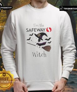Good Safewa X Snoopy I'm The Witch Halloween Sweatshirt featuring a playful Snoopy design for festive fall fashion.