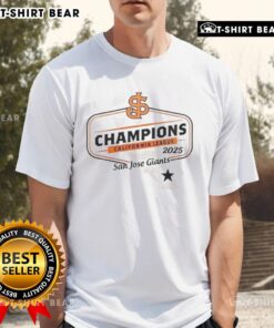 Good San Jose Giants California League 2025 T-Shirt featuring vibrant team logo and stylish design for baseball fans.