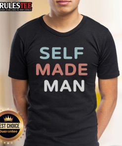 Good Self Made Man T-Shirt featuring a bold graphic design, perfect for entrepreneurs and self-motivated individuals.