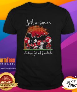 Good Snoopy and Friend Arkansas Razorbacks football t-shirt for fall lovers showcasing team spirit and playful design.