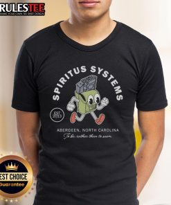 Good Spiritus Systems Aberdeen NC T-shirt, promoting community spirit since 2013 with a unique design.