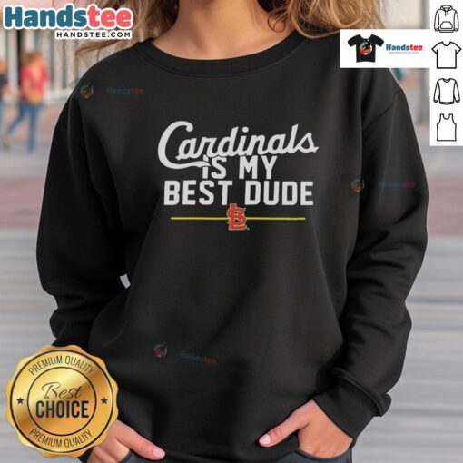 Cozy Good St. Louis Cardinals sweatshirt, perfect for fans and my best dude, showcasing team spirit and style.