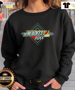 Good Super MAGFest 2026 logo sweatshirt featuring vibrant colors and a stylish design for gaming enthusiasts.
