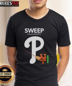 Good Sweep Phillies Over Mets T-Shirt featuring team colors and graphics celebrating the Phillies' victory.