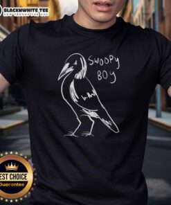 Good Swoopy Boy Bird T-Shirt featuring a colorful bird graphic, perfect for casual wear and bird lovers.